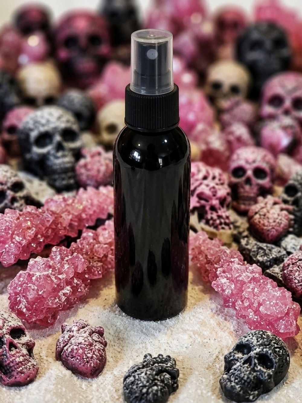 Orchid & Vine Home Refresh Room & Linen Spray Pink Sugared Skulls